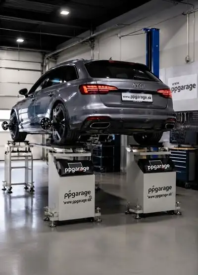Vibračný tester náprav v PP Garage
